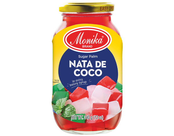 Monika Rode kokosgelblokjes op zware siroop 340 g