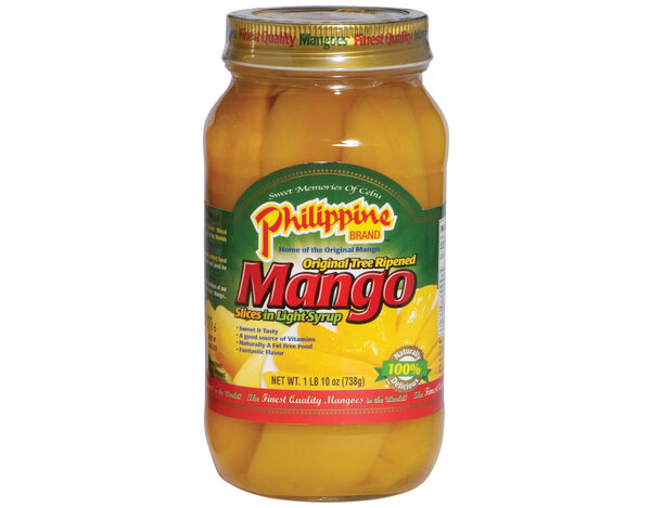 Philippine Mangoschijven op Lichte Siroop 738 g