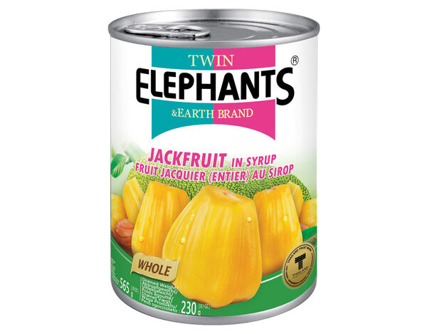 Twin Elephant Earth Jackfruit in siroop 565 g