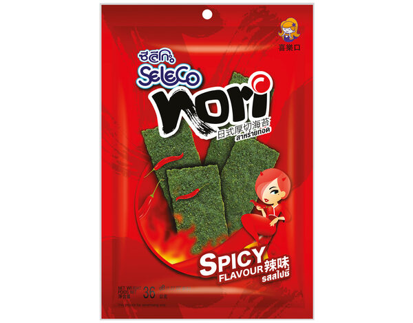 Seleco Zeewier Snack (Knapperig - Pikant) 36 g