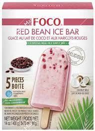 FOCO Ice Cream Bar Red Bean 5 x 80 g