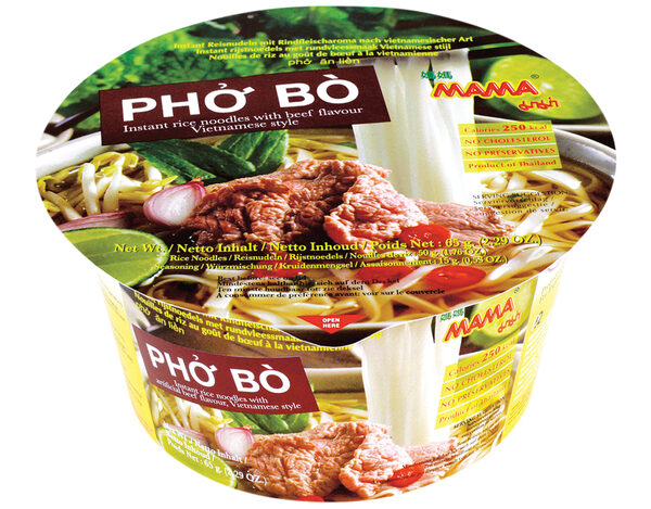 Mama Instant Rijstnoedels Pho Bo 65 g