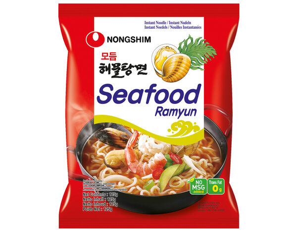 Nong Shim Instant Noedels Zeevruchten Ramyun 125 g