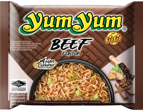 Yum Yum Instant Noedels Rundvlees 60 g