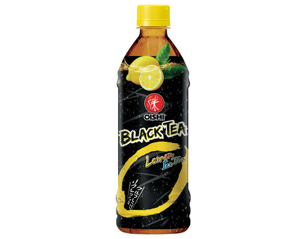 Oishi Zwarte Thee Citroen 500 ml