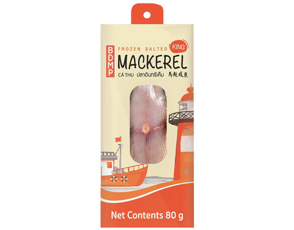 BDMP Gezouten Makreel 80 g