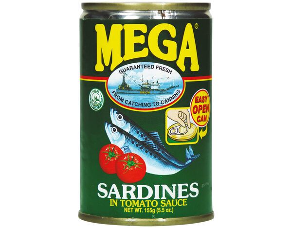 Mega Sardientjes in Tomatensaus 155 g