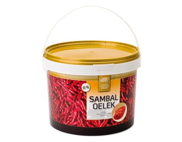 Golden Turtle Sambal Oelek 10 kg