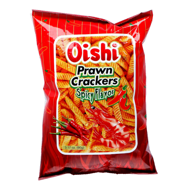 Oishi Prawn Crackers - Spicy 90 g