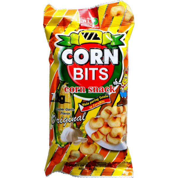 W.L. Corn Bits Original Super Garlic Flavor 70 g